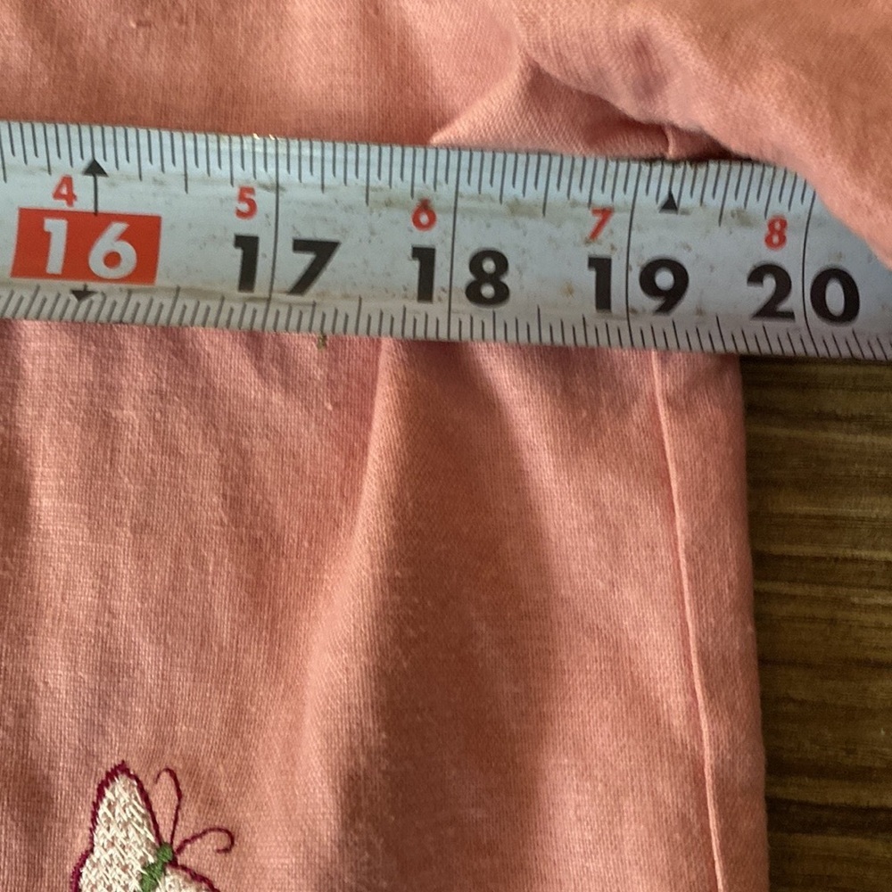 VTG 90’s Studio Ease Dress Linen Maxi Floral reversible size 10 teacher modest - Picture 11 of 12